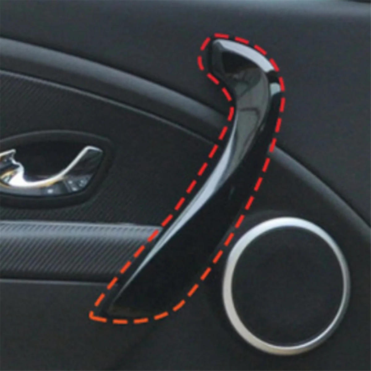 Автомобильная левая передняя и внутренняя дверная ручка в сборе 809540001R 809600007R для