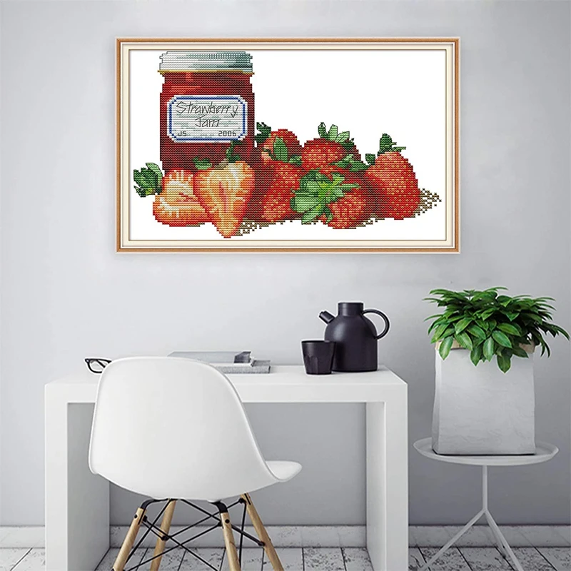 Наборы для вышивки крестиком штампованная вышивка Стартовые наборы начинающих