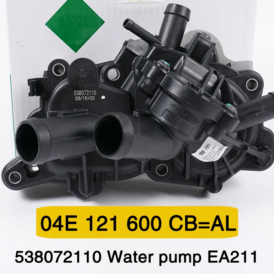 

Водяной насос 04E 121 600 Jetta Passat Lingdu Caddy Golf A3 Skoda 1,6 1,4 T с термостатом 04E121600BD