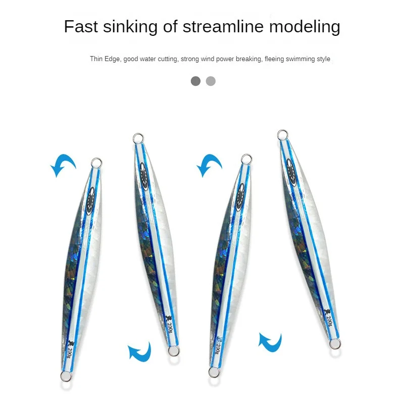 

Fake Bait 4 Colors Goods For Fishing Fast Sinking Stone Spot Mackerel Bait Luminous Fishing Accessories Fishing Bait Lead Alloy