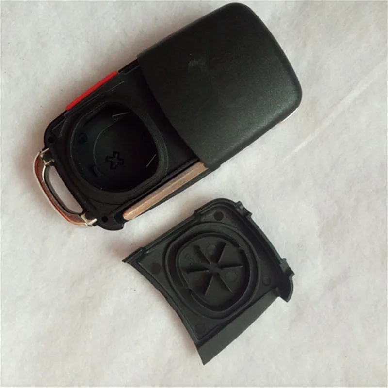 Запасной чехол для автомобильного ключа DAKATU 3 шт. + 1 4 кнопки ключа-брелка Audi A8 A8L