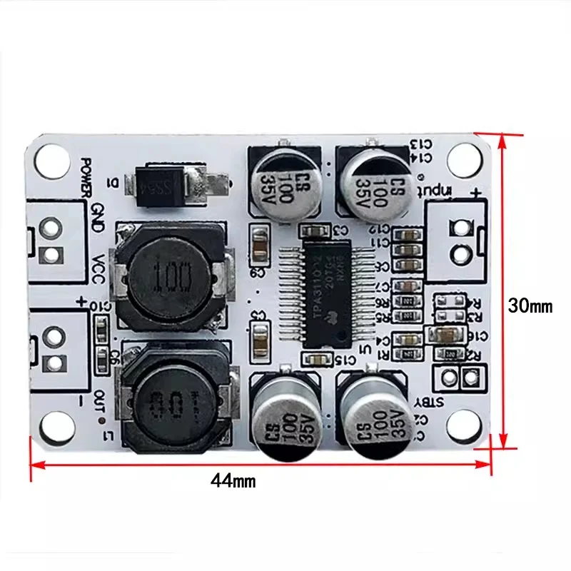 1 шт./партия Hi-Fi плата для мини-усилителя звука