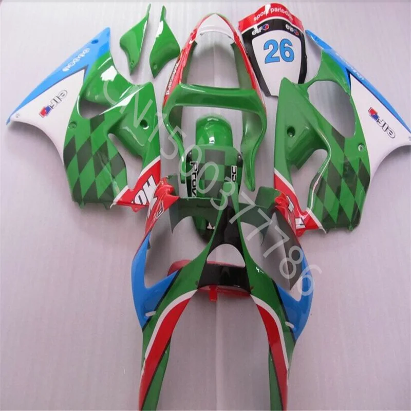 

Разноцветный комплект обтекателей для мотоциклов KAWASAKI Ninja ZX6R 00 01 02 ZX 6R 2000 2001 2002 ABS
