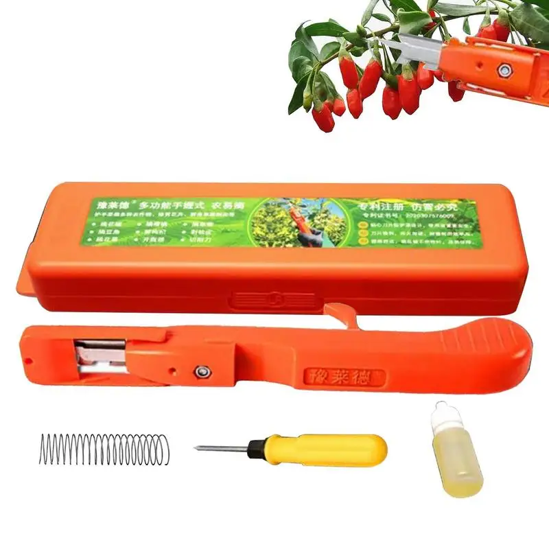 

Pepper Gathering Tools Multifunction Kitchen Cutter Vegetables Separator Thumb Cutter Gardening Agricultural Picking Tools