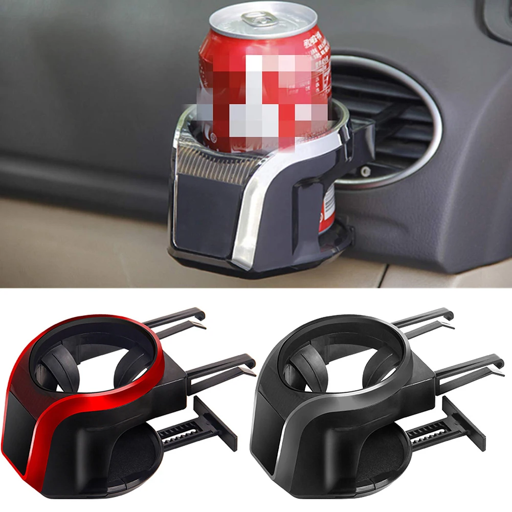 

2in1 Car Outlet Air Vent Mount Can Holder Water Drinking Bottle Insert Holder Vehicle Cup Stand Bracket Auto Vents Cup Rack