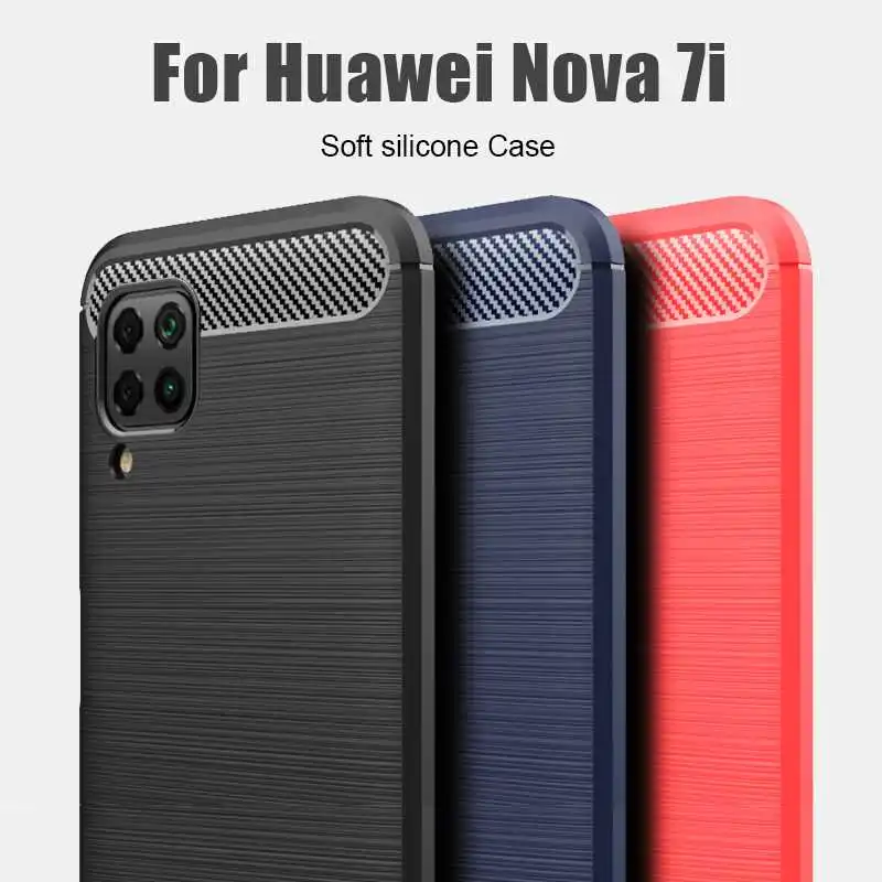 

Donmeioy Shockproof Soft Case For Huawei Nova 7i Phone Case Cover