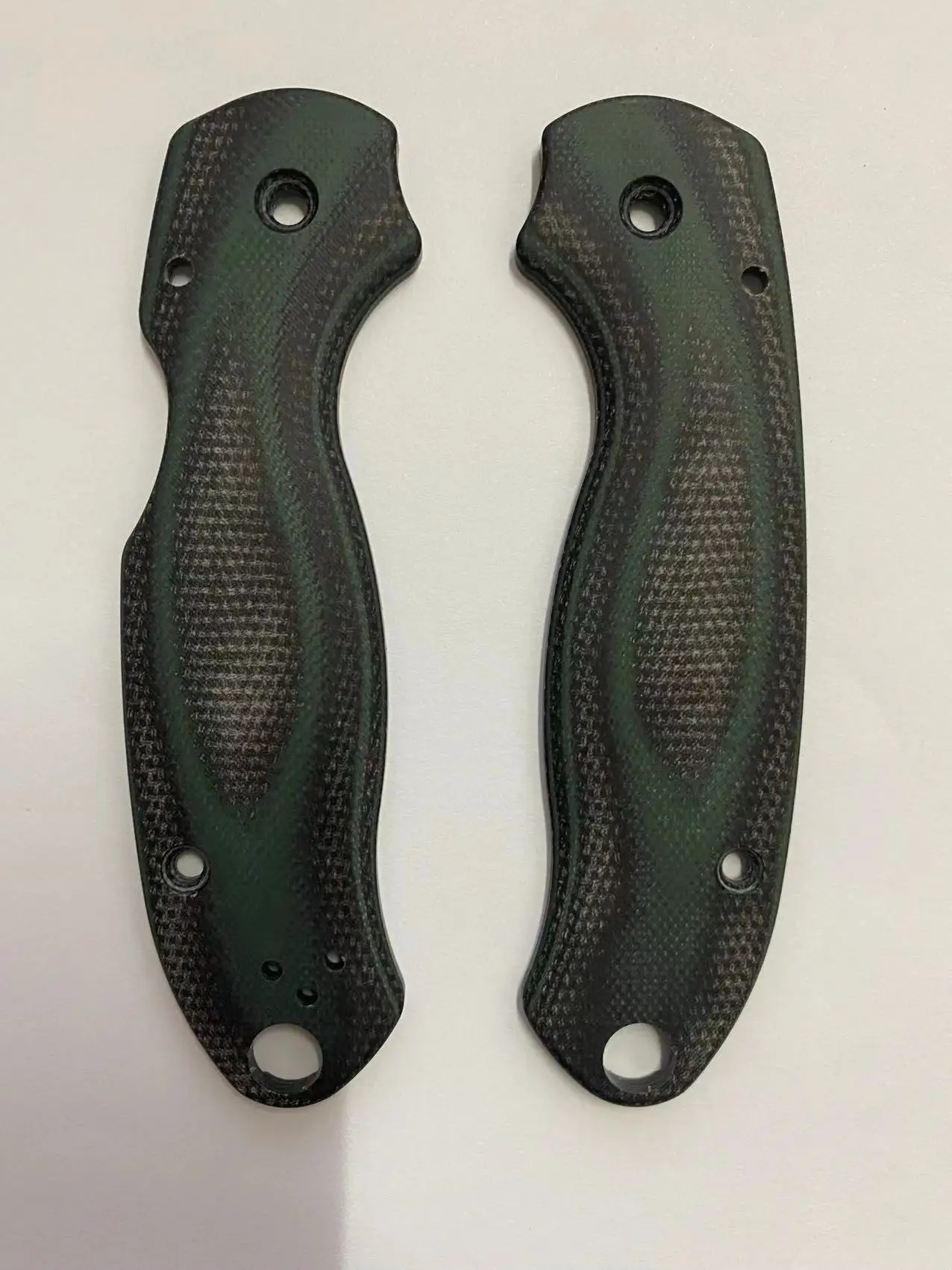 1 пара весов с рукояткой из материала Micarta + G10 для ножей Spyderco C223 Para3