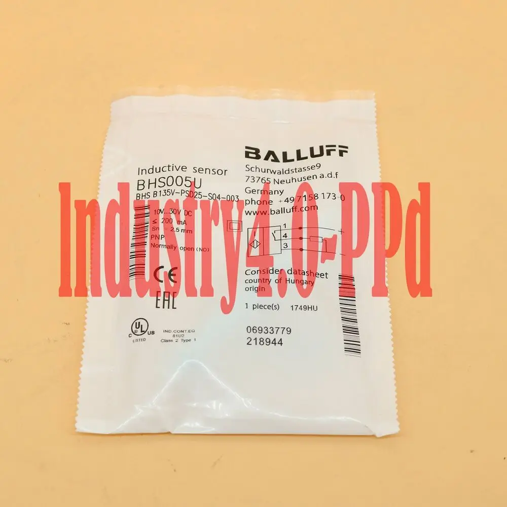 

one new balluff BHS B135V-PSD25-S04-003 Proximity sensor spot stock #YP1