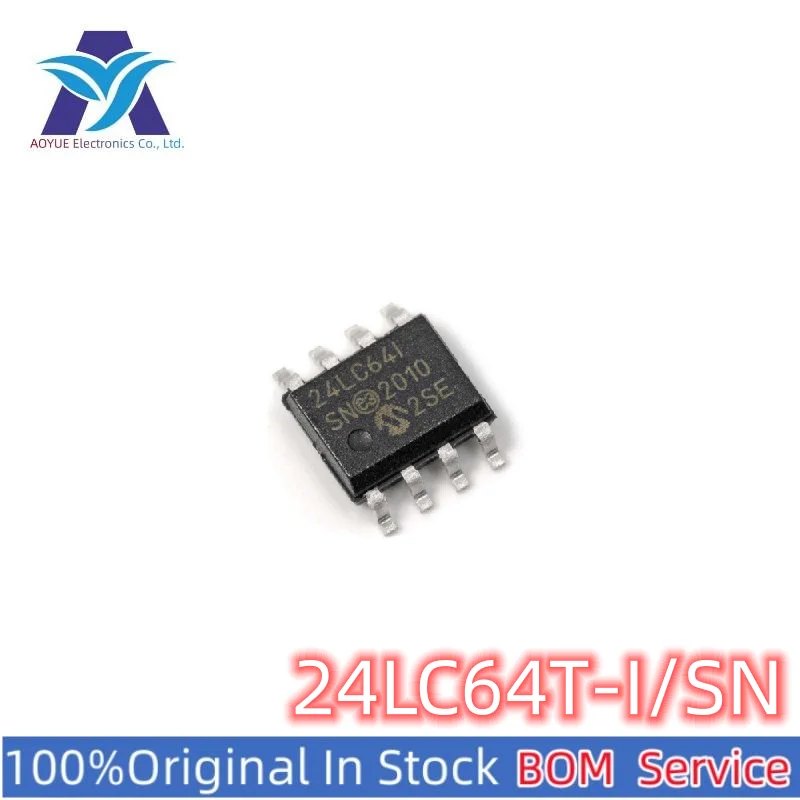 Новые оригинальные электронные компоненты IC 24LC64T-I/SN IC MCU, комплексное обслуживание