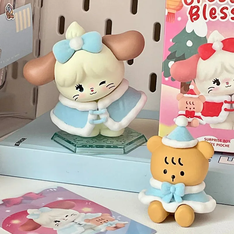 Mikko полумесяц благословение серии глухая коробка Рождественские игрушки Kawaii