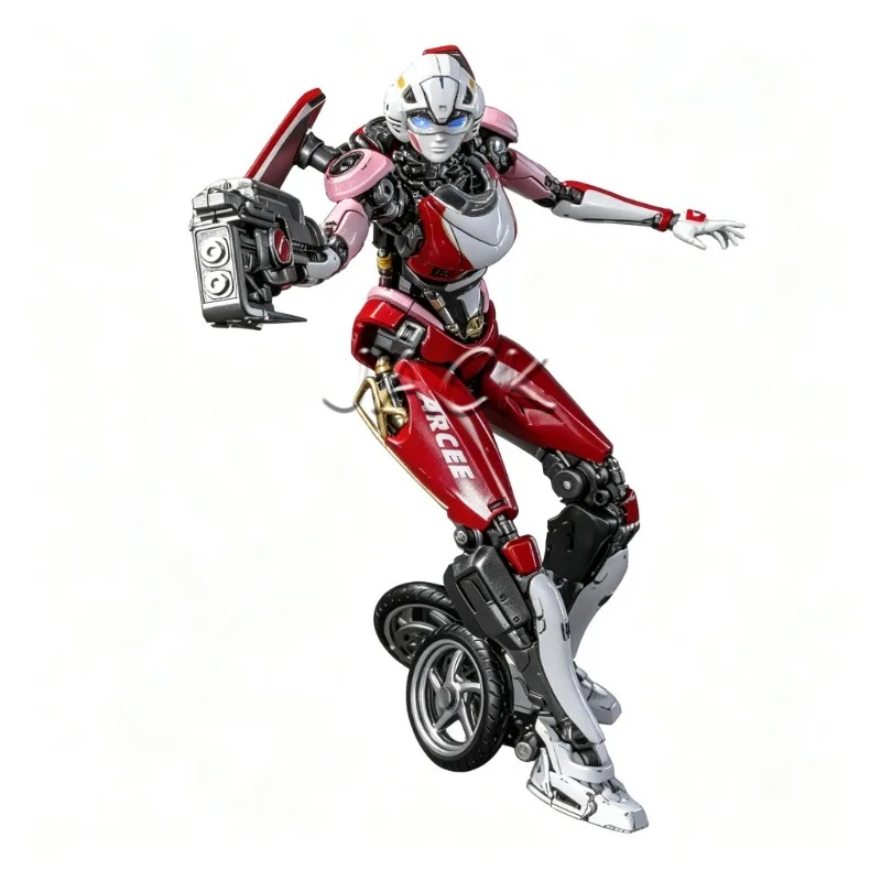 Фото В наличии: Коллекционная фигурка YOLOPARK Transformers Beast Rise AMK PRO Series Arcee, подарок для фанатов №5