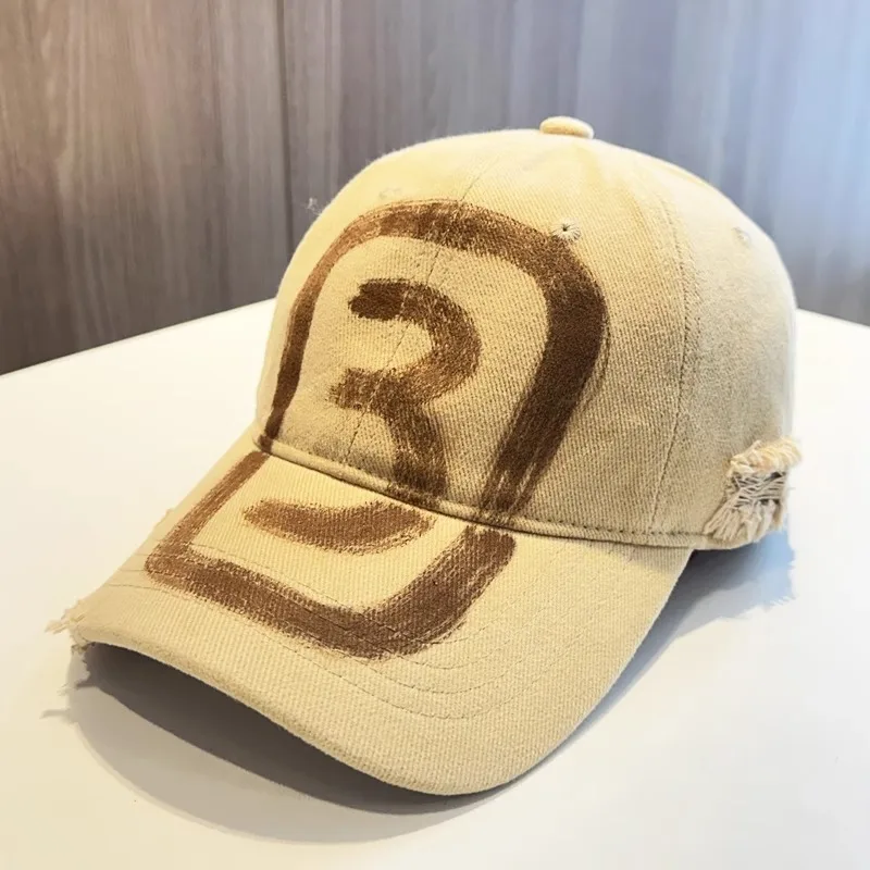 Бейсболка для мужчин и женщин Всесезонная Регулируемая Снэпбэк Кепка с принтом