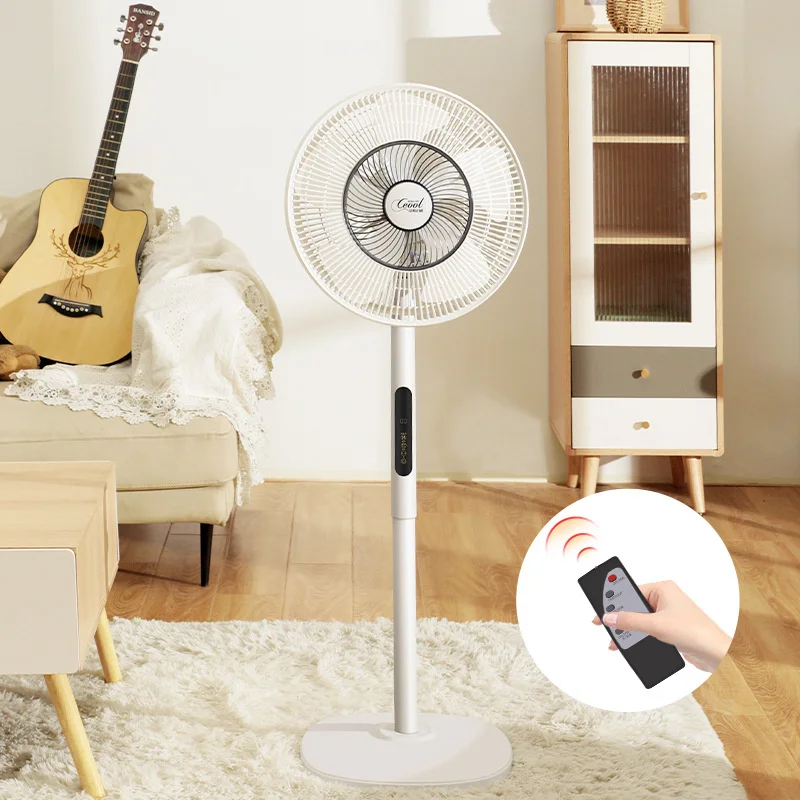 2022 New Taiwan-Vertical Dual-purpose Floor Standing Fan Silent Household Electric Fan Small Home Appliances Fans For Home