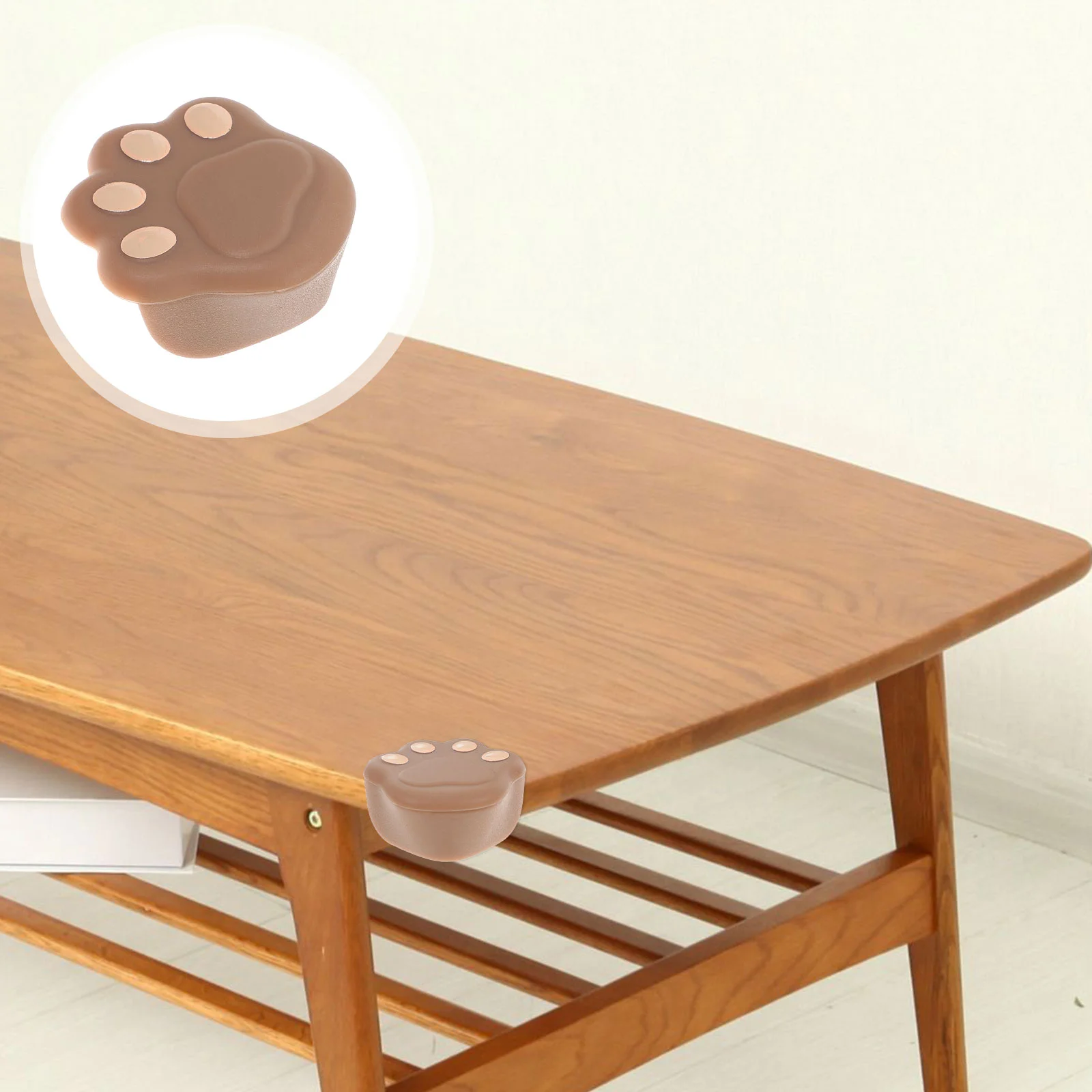 

4 шт., силиконовые защитные накладки на углы стола для детей