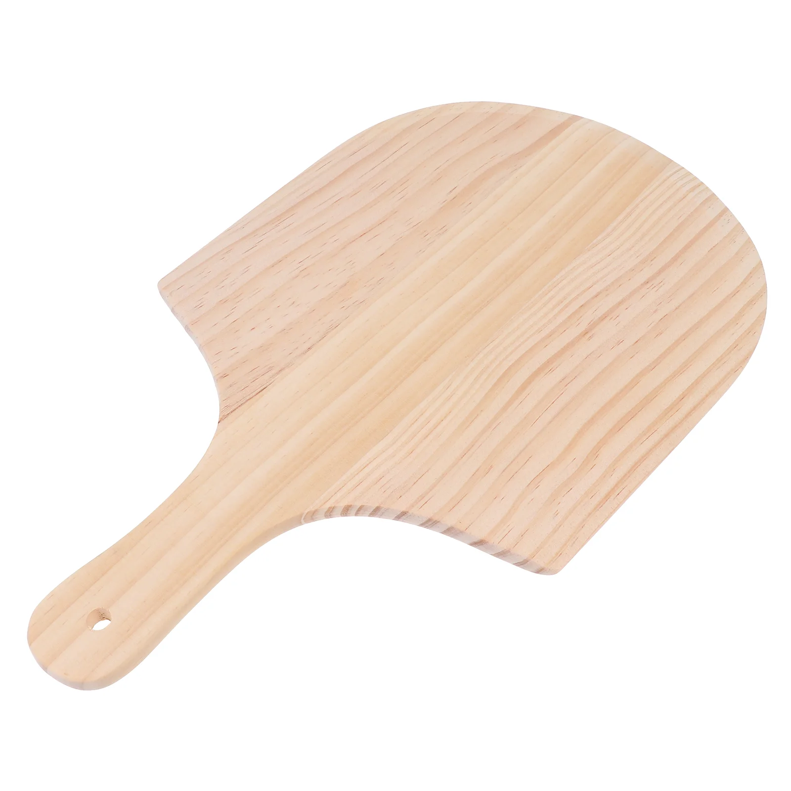 

Platter Pizza Tote Round Coffee Table Tray Wooden Food Serving Board Solid Fruit Skin