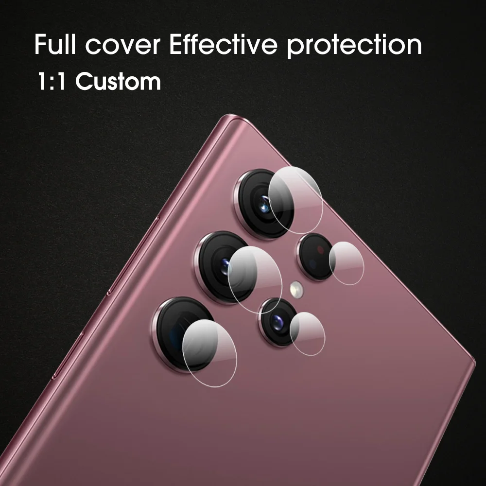 200pcs Camera Lens Protector For Samsung S22 Ultra Plus 5G protect film S22ultra Soft Lens Film For Galaxy S22+ S22Pro