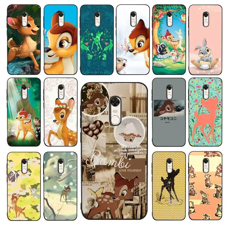 

Disney Bambi Thumper Phone Case for Redmi 5 6 7 8 9 A 5plus K20 4X 6 cover