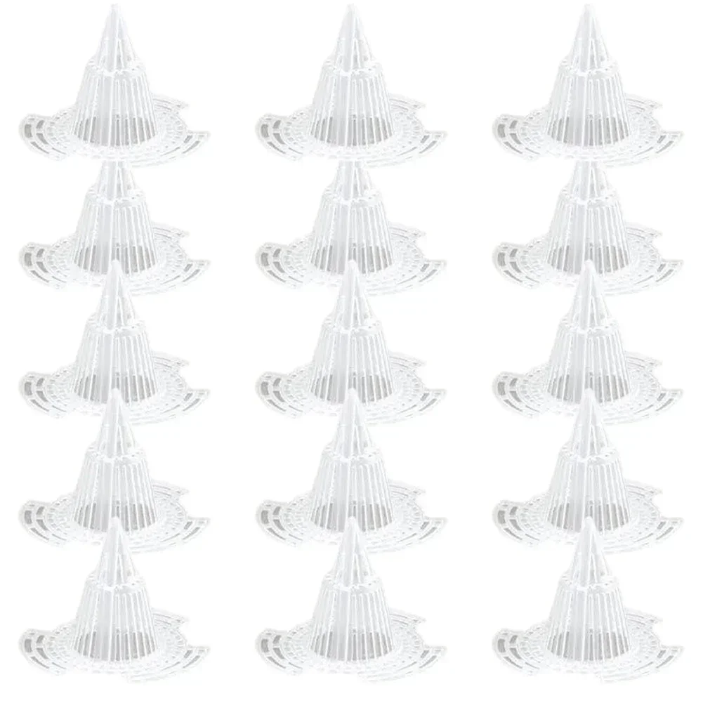 15 шт. сетчатая прокладка с коническим дизайном для горшков растений дышащая