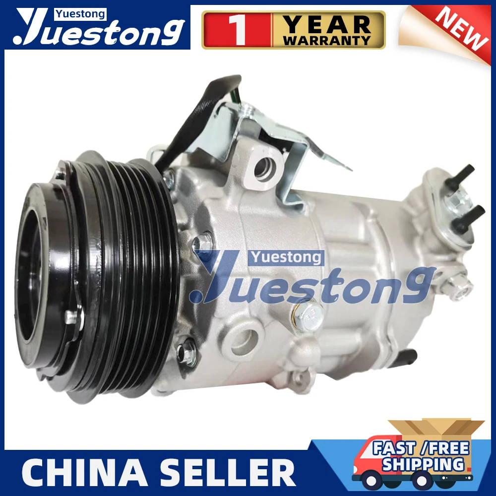 Фото Компрессор переменного тока 6SAS14C для Cadillac ATS CTS Chevrolet Camaro 2.0L 2.5L 16003916-101 23192235 84123928 22799359 67321 68321 №4