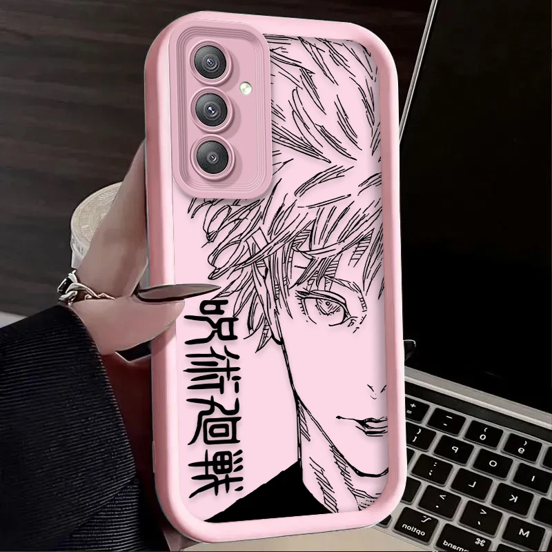 Фото Крутой чехол Anime Gojo Ryomen для Samsung Galaxy A54 A05S A05 A34 A24 A14 A53 A33 A23 A13 A52 A52S A32 A22 A12 A71 A51 A31 Cover №4