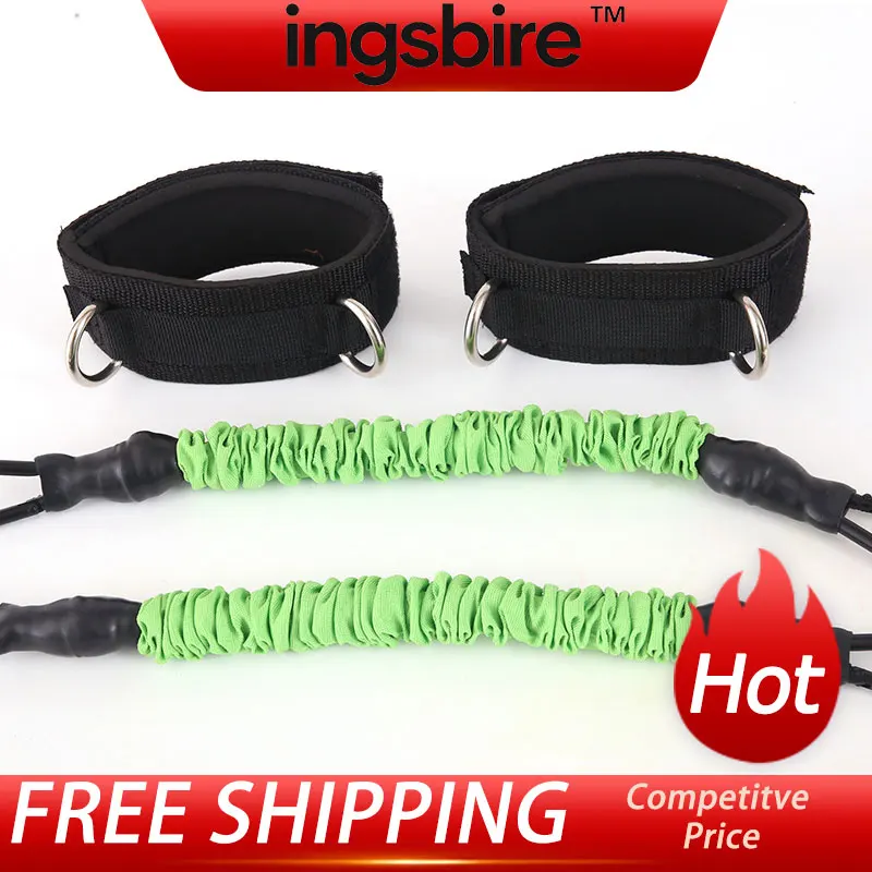 

Ankle Tension Strap Bounce Pedal Spring Exerciser Leg Stength Resistance Band Sports Taekwondo Training Rope Elastic Belt