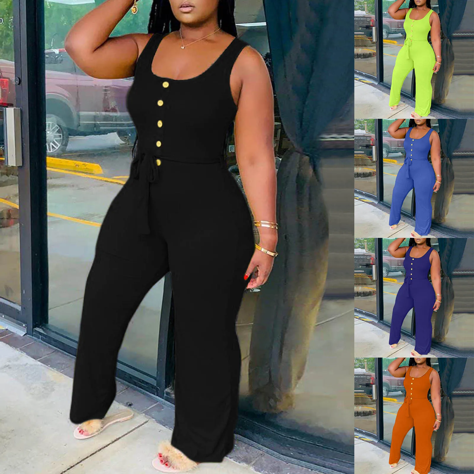 

Bodies Long Sleeve Woman Pants Suit Summer Jumpsuit Wide-leg Stitching Fashion Lady Pant Casual Dressy Wedding Rompers Women