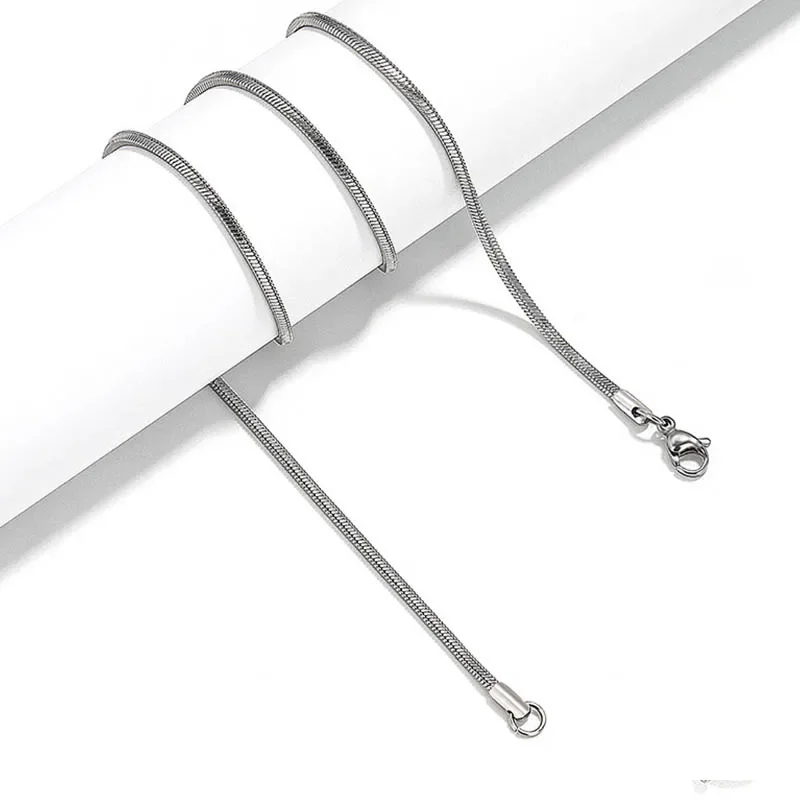 Ожерелье-цепочка из змеиной кости мужские украшения на шею модное колье