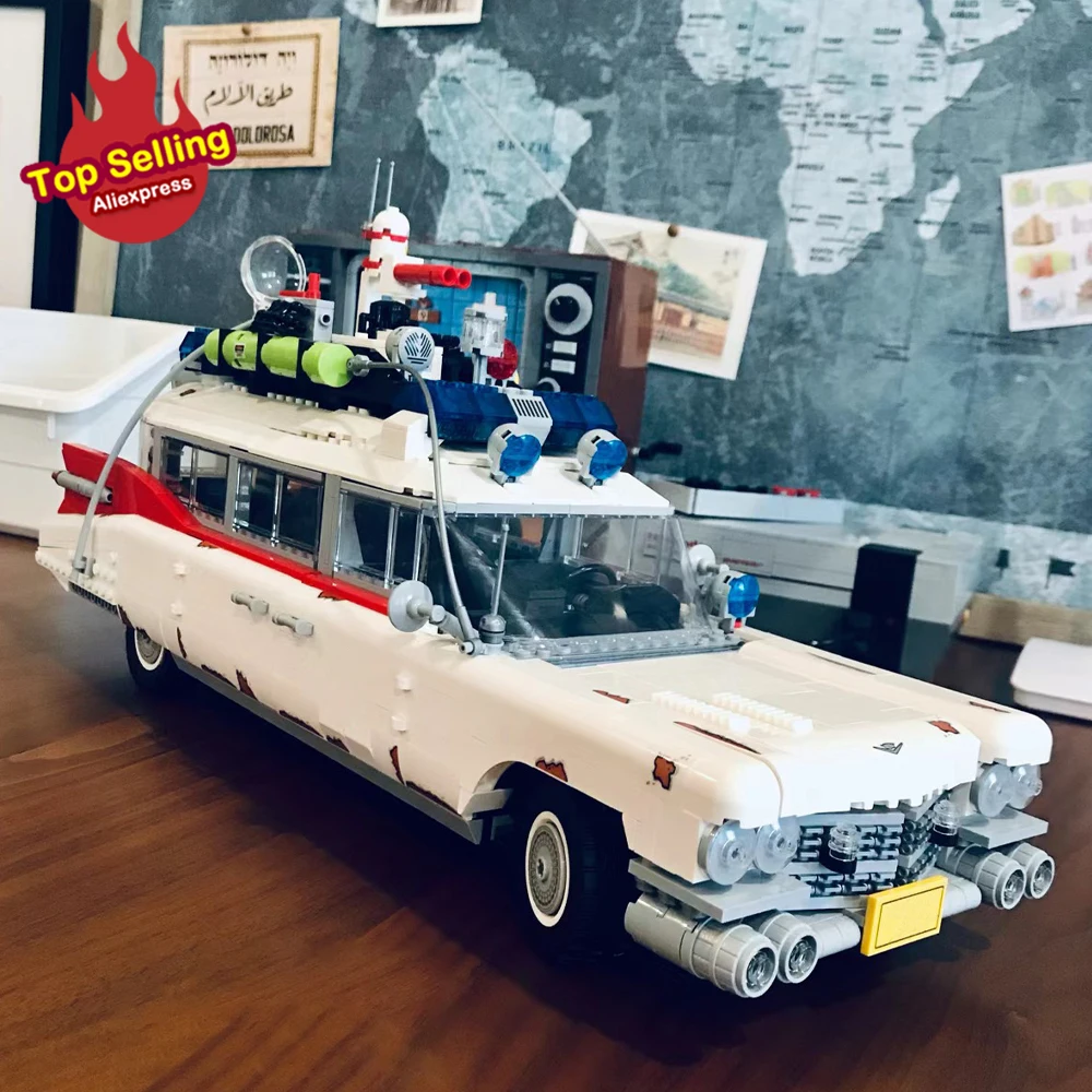 

Creative Expert Ghost catcher Model Moc Modular compatible 10274 Building Blocks Bricks Spooky Vehicle Kid Gifts Toys 2352pcs