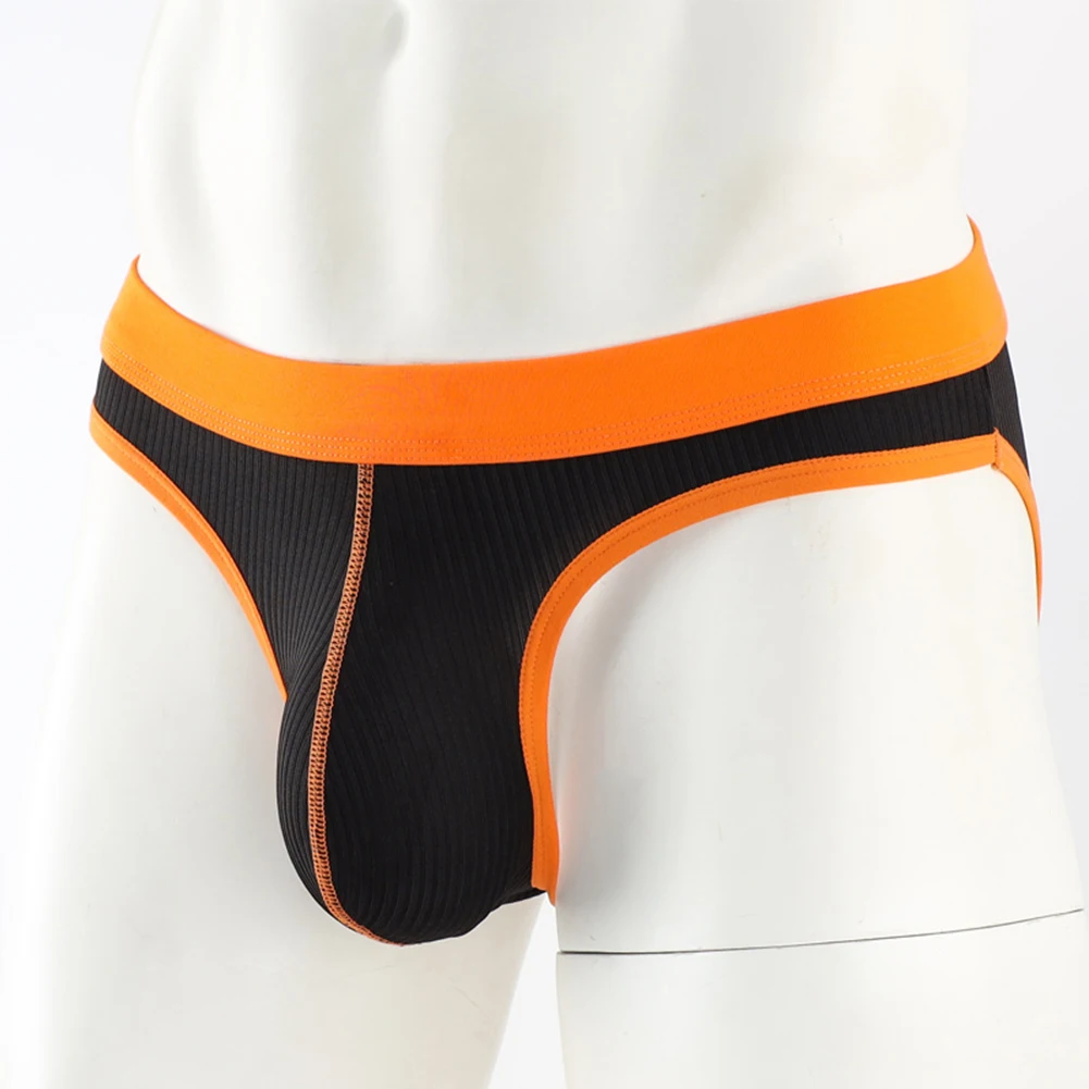 

Men‘s Sexy Thong Sports Briefs Breathable Pouch Panties Soft Comfortable Lingerie Shorts Polyester Trunks Vintage Underpants