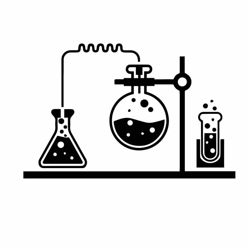 Автомобильные наклейки химическая лаборатория химия ПВХ украшение автомобиля