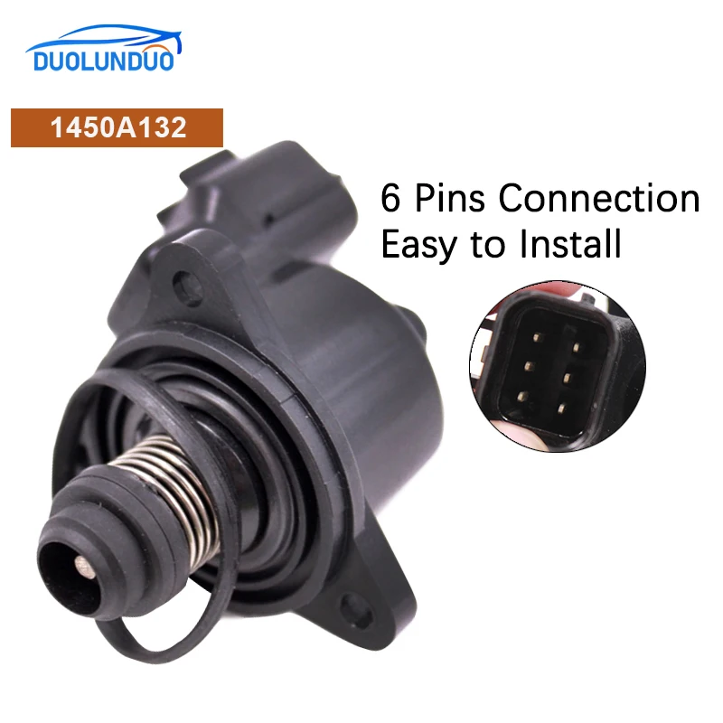 

New 1450A070 MD628168 MD628319 Auto Idle Air Control Valve For Mitsubishi Chrysler Dodge Lioncel Lancer 1450A132