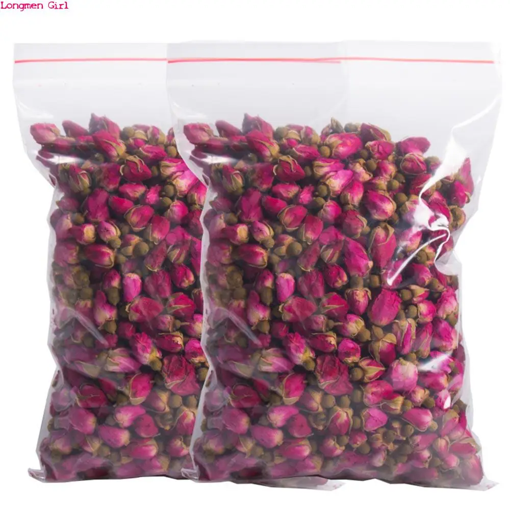 

200g High Quality Natural Rose Dried Flowers Buds For Potpourri Sachet Wedding Candle Incense Diy Resin Jewelry Perfume Making