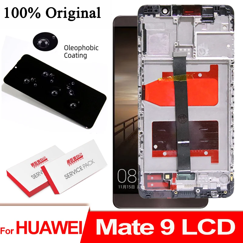 Дисплейный модуль для Huawei Mate 9 100% AL09 AL00 5 дюйма сенсорный экран дигитайзер
