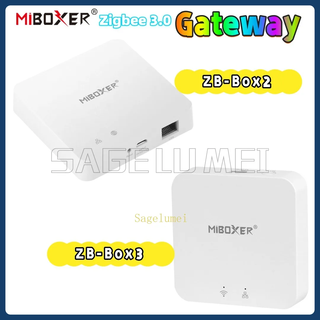 Фото НОВЫЙ ZB-Box2 ZB-BOX3 Проводной шлюз Wi-Fi + Bluetooth + сетка Zigbee3.0 Многомодовый беспроводной шлюз Одно/двухцветный/RGB/RGBW/RGBCCT №4