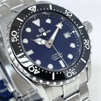 new luxury brand top fashion watch grand seiko sport collection hi beat stainless steel non mechanical quartz mens wrist watch