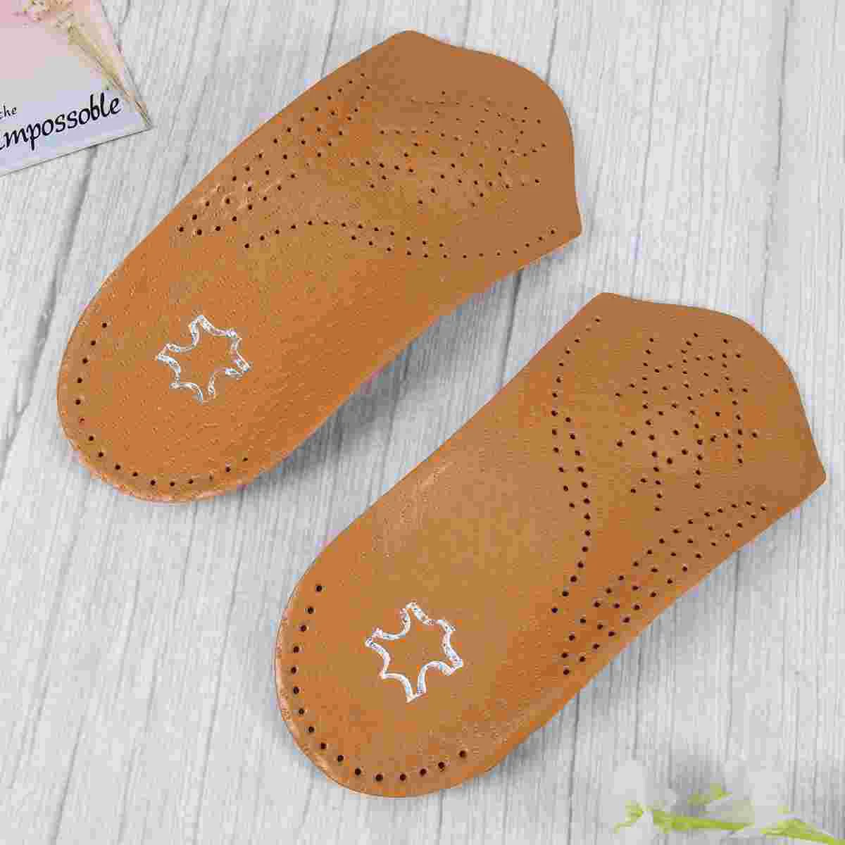 

Shoes Inserts Women Foot Insoles Arch Half Pad Support Pads Thicken Flatfoot Man
