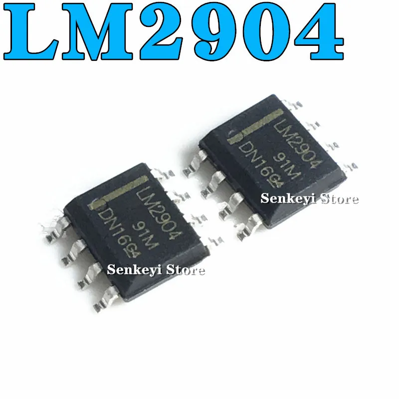 

New original LM2904 LM2904DR SMD SOP8 dual general operational amplifier chip