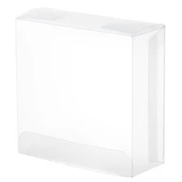 32pcs plastic jewelry boxes clear box mixed color rectangle ring earring necklace gift boxes 6 5x6 5x3cm
