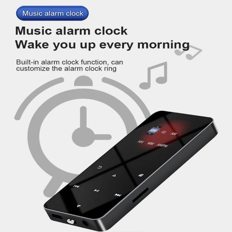 Аудио hi-fi Портативный Hi-Fi Mr Mp 3 4 для музыки Mp4 и MP3-плеера с Bluetooth-экраном наушники