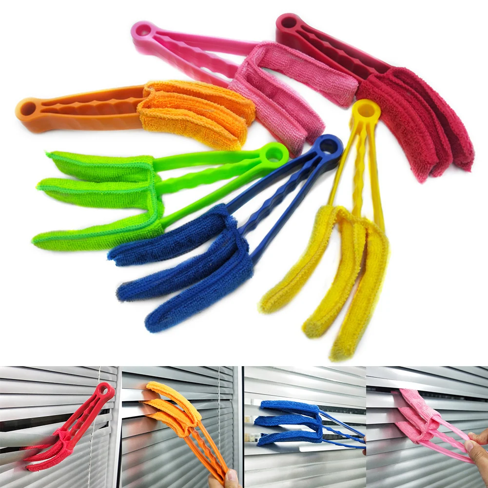 

1x Car Cleaning Accessories Auto Air Conditioner Vent Blinds Brush Cloth Cleaner Car Cleaning Brush