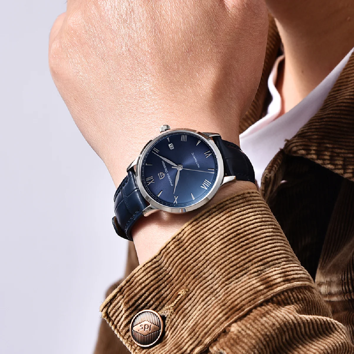 

PAGANI DESIGN New Sapphire Glass Automatic Watch Men Stainless Steel Mechanical Men Wrist Watch Tourbillon Business Watch