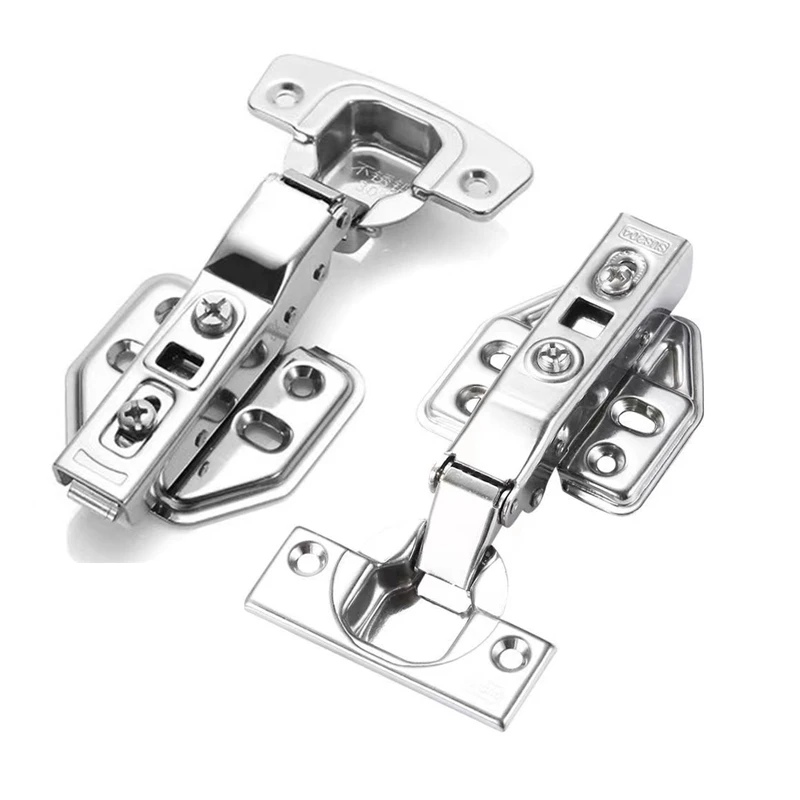 

Hinge Stainless Steel Door Hydraulic Hinges Damper Buffer Soft Close For Cabinet Kitchen Cupboard Wardrobe Furniture