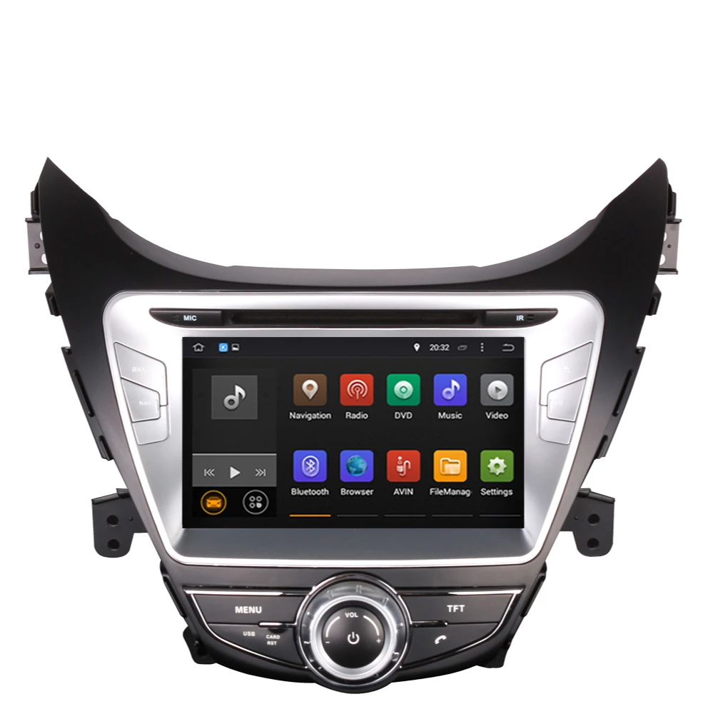 

Автомобильный GPS-навигатор на Android для HYUNDAI ELANTRA/MD 2011-2013, автомобильное радио, стерео, мультимедийный DVD-плеер, головное устройство