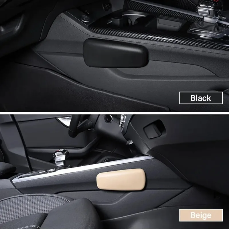 Универсальная автомобильная подкладка под колено из замши и кожи эластичная