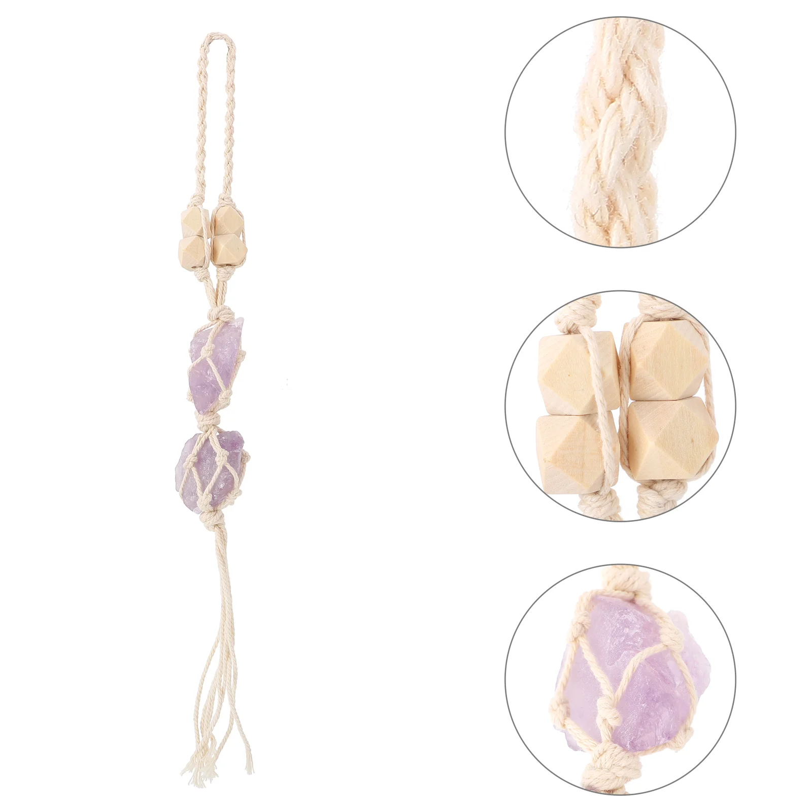 

Car Pendant Ornament Charm Charms Natural Hanging Interior Delicate Key Meditation Mirror Inside Rhinestones Suncatcher Decor