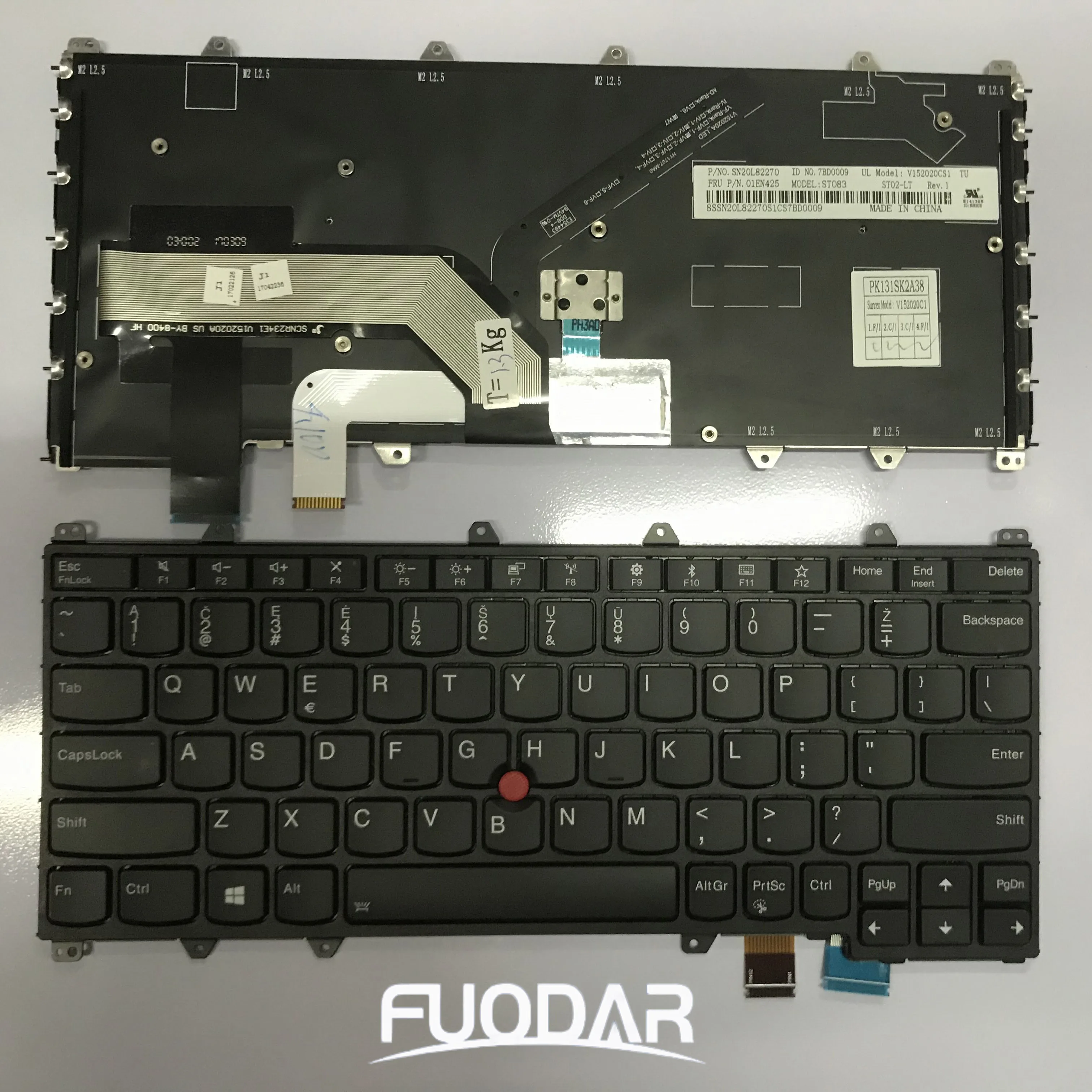 

Новая клавиатура для ноутбука Lenovo Thinkpad Yoga260 yoga 370 X380 S1 2-го поколения