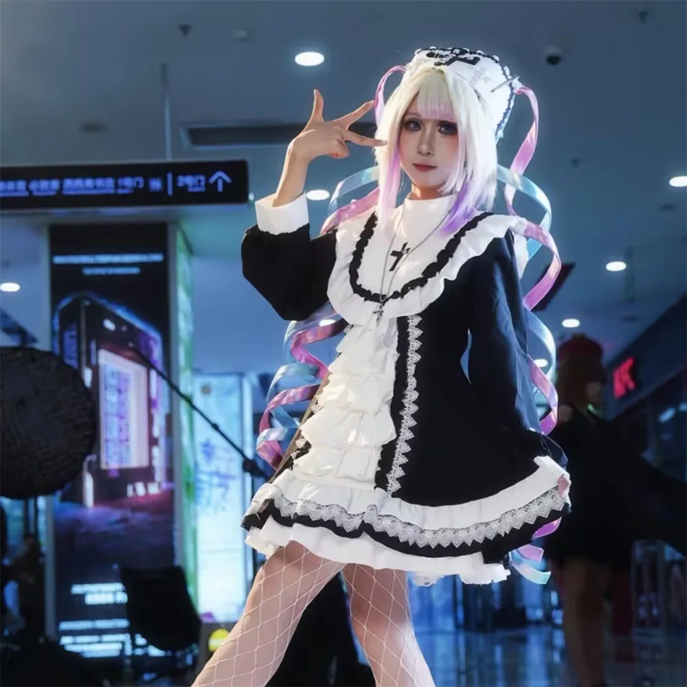 Игра Needy Girl Overdose KAnge шляпа для косплея шляпы медсестры готические головные уборы