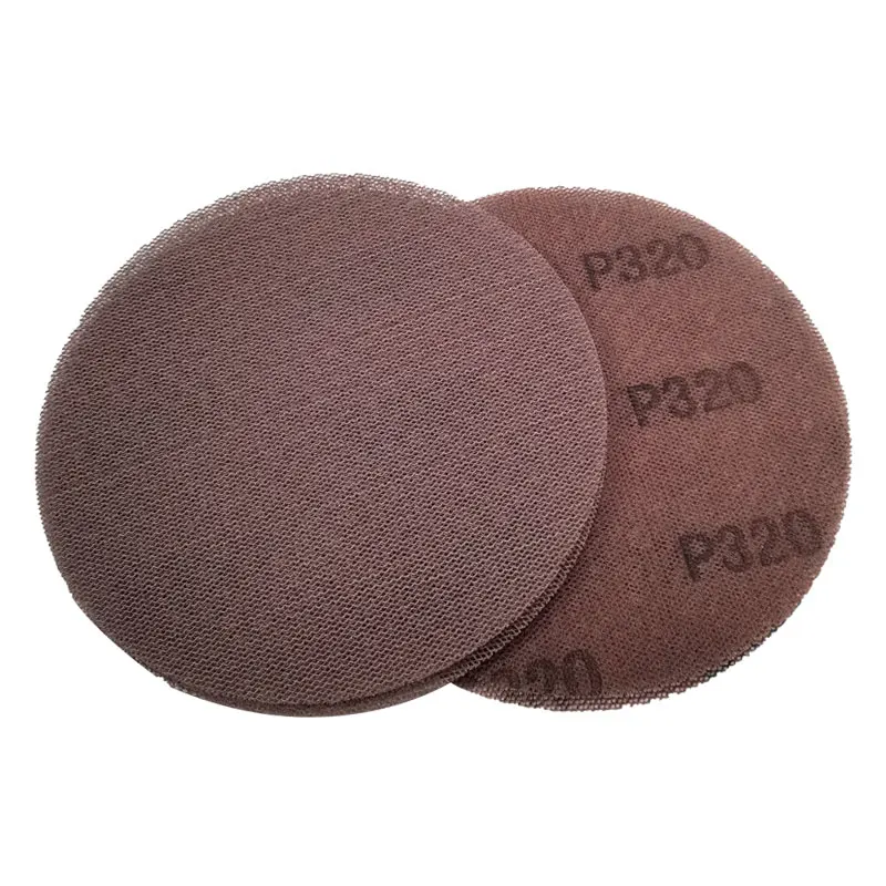 Suitable for MIRKA 5 inch125mm Dry-Grinding Mesh Pneumatic Round Self-Adhesive Mesh Disc Sandpaper Sheet