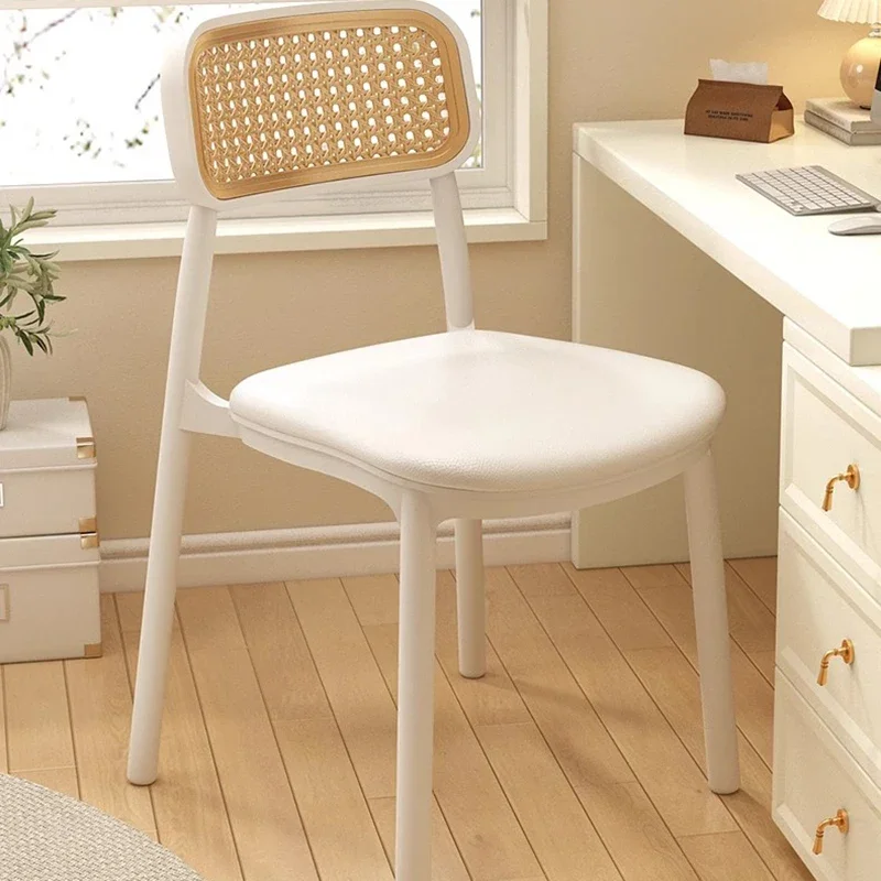 Кремовый стиль современный стул для макияжа комод роскошный туалетный столик