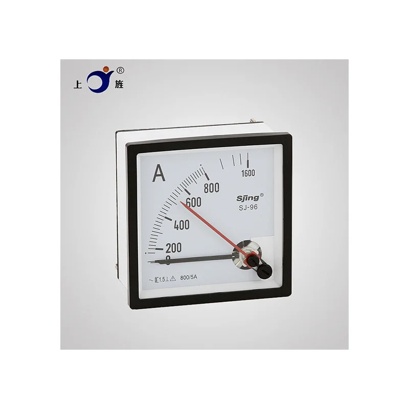 

1Pcs SJ96 Double needle AC 50A 75A 100A 150A 200A 250A 300A 400A 500A 600A 750A 800A Mounting Ammeter Ampere Meter CP-96